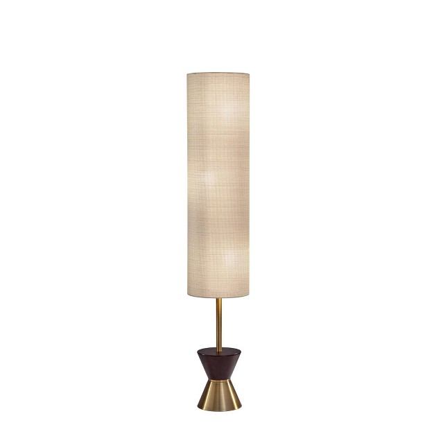 Carmen Floor Lantern Brass Adesso