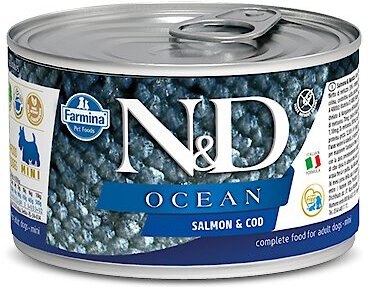 Farmina Natural and Delicious Ocean Salmon and Cod Canned Dog Food