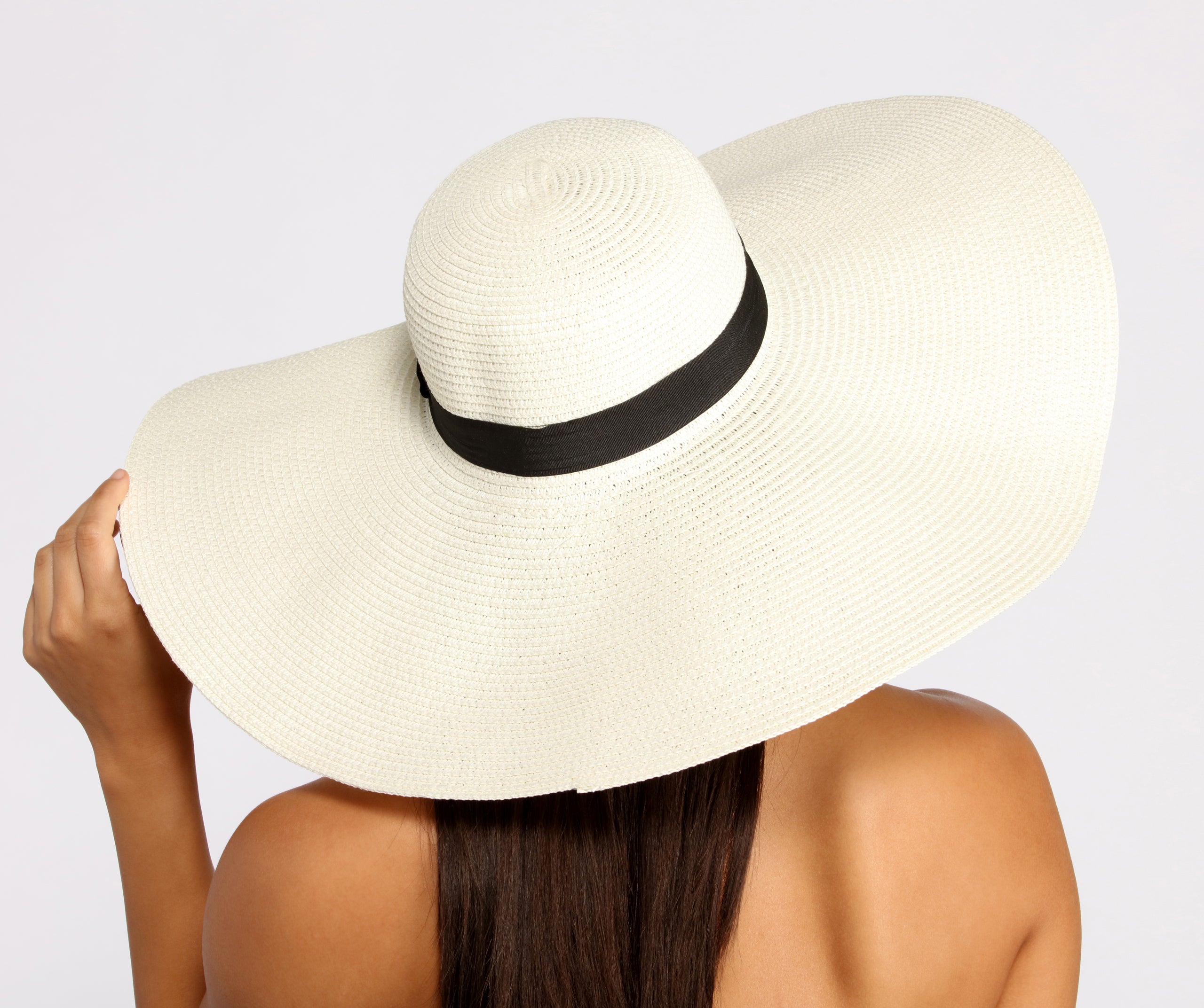 Shady Baby Floppy Straw Hat