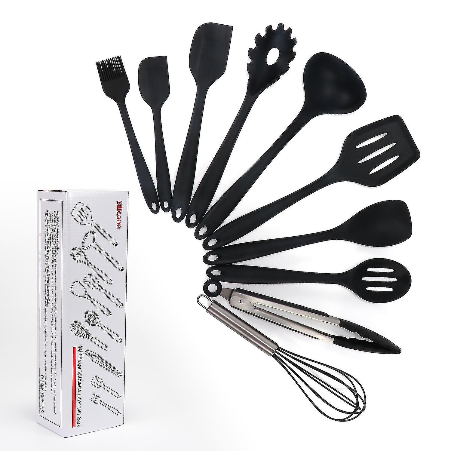 Silicone Spatulas For Cooking Cake Spatulas For Baking Non-stick Heat Resistant Spatulas For Kitchen