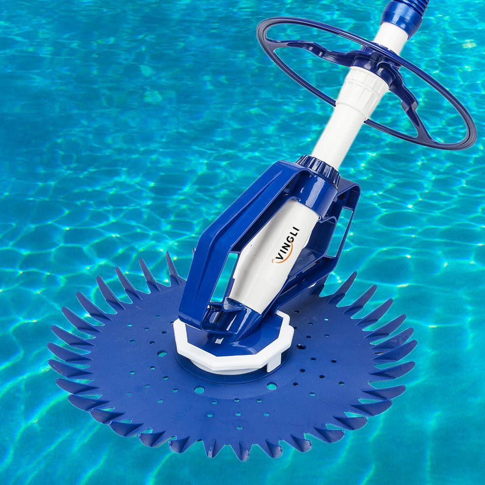 VINGLI Automatic Suction Pool Cleaner Pool Vacuum Sweep Crawler Sweeper for In Ground Pool and Above Ground Pool HD-G57000277