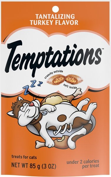 Temptations Classic Tantalizing Turkey Flavor Soft and Crunchy Cat Treats