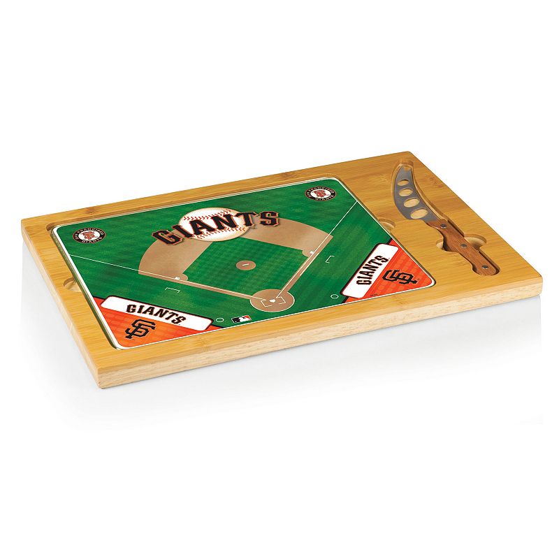 Picnic Time San Francisco Giants Icon Rectangular Cutting Board Gift Set