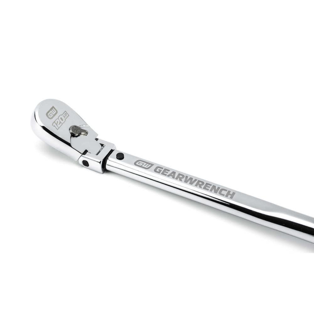 GEARWRENCH 120XP™ Flex Head Micrometer Torque Wrench 1/2 Drive 30-250 ft/Lbs ;