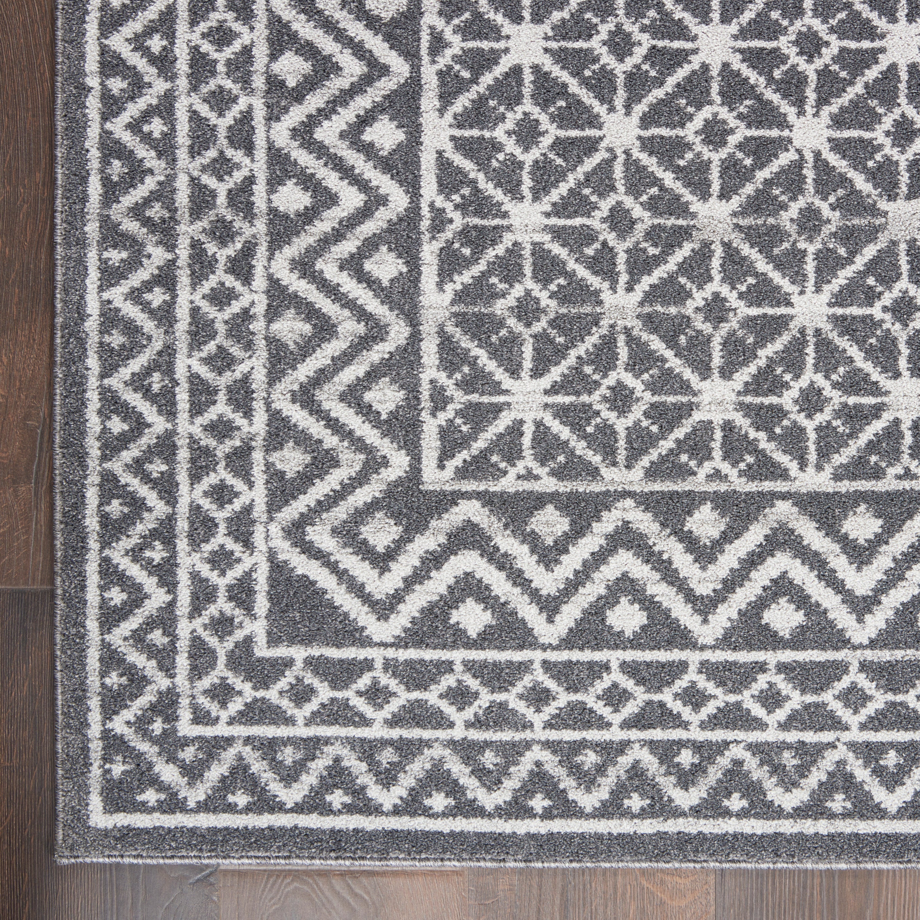 Palermo Charcoal/Silver Rug