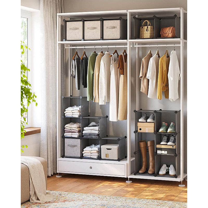 16 Cube Closet Organizers And Storage， Clothes Storage Organizer For Wardrobe