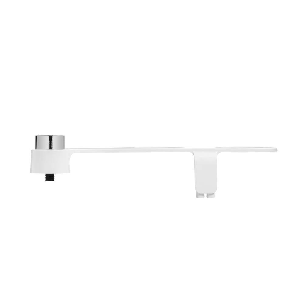 Brondell FreshSpa Comfort+ Ambient Temperature Non-Electric Bidet Attachment in White FSR-15