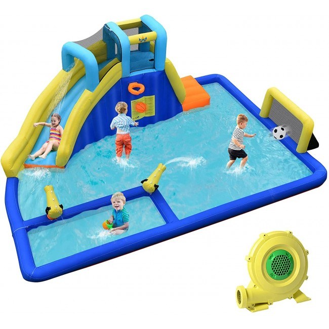 6-in-1 Inflatable Water Slides for Kids