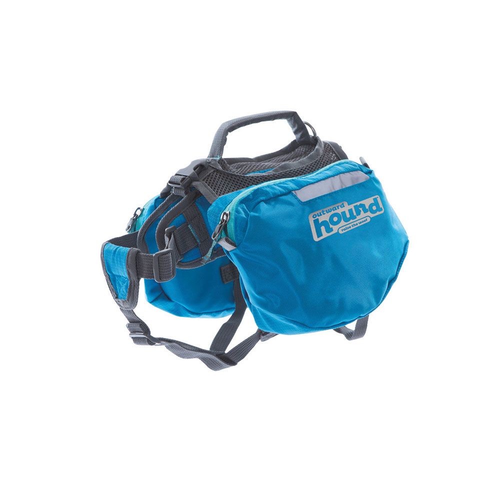 Outward Hound Quick Release Dog Backpack， Blue， Small