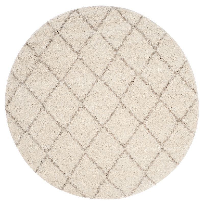 Safavieh Arizona Tempe Lattice Shag Rug