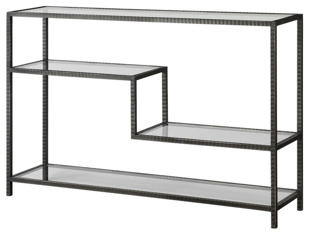 Leo Industrial Console Table   Contemporary   Console Tables   by Ownax  Houzz