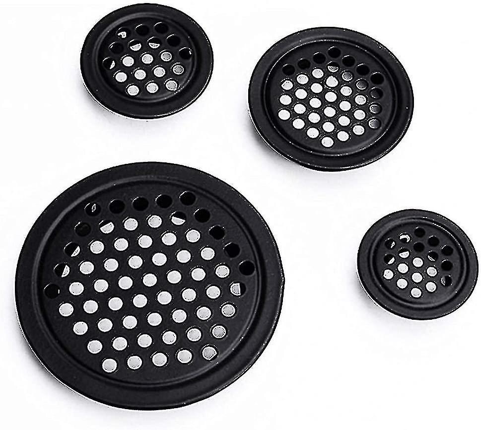 10 Pieces Round Stainless Steel Ventilation Grille Stainless Steel