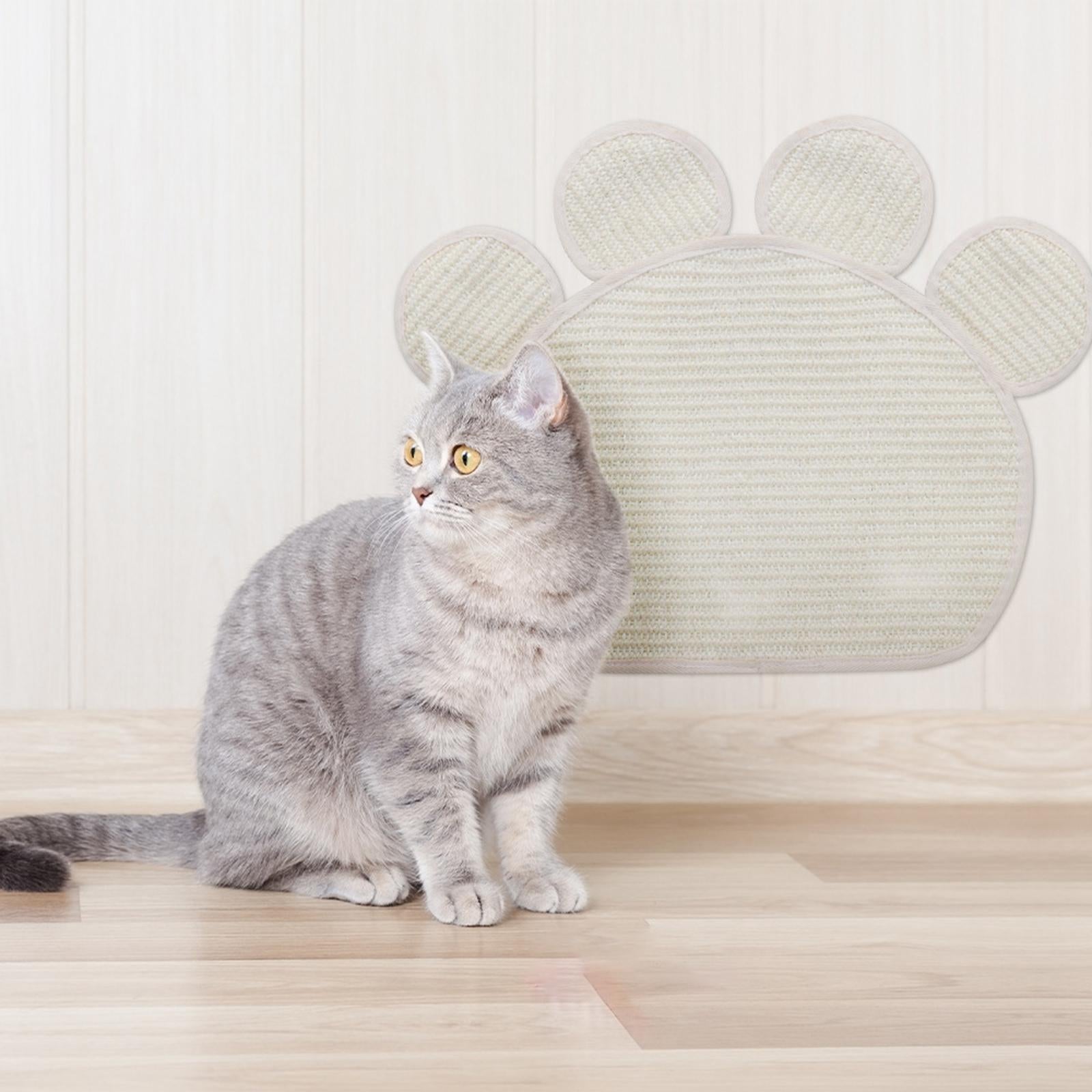 Cat Scratcher Mat Grinding Claws Horizontal Protecting Kitty Scratching Pad Furniture Protector Cat Scratch for Wall Couch Chair