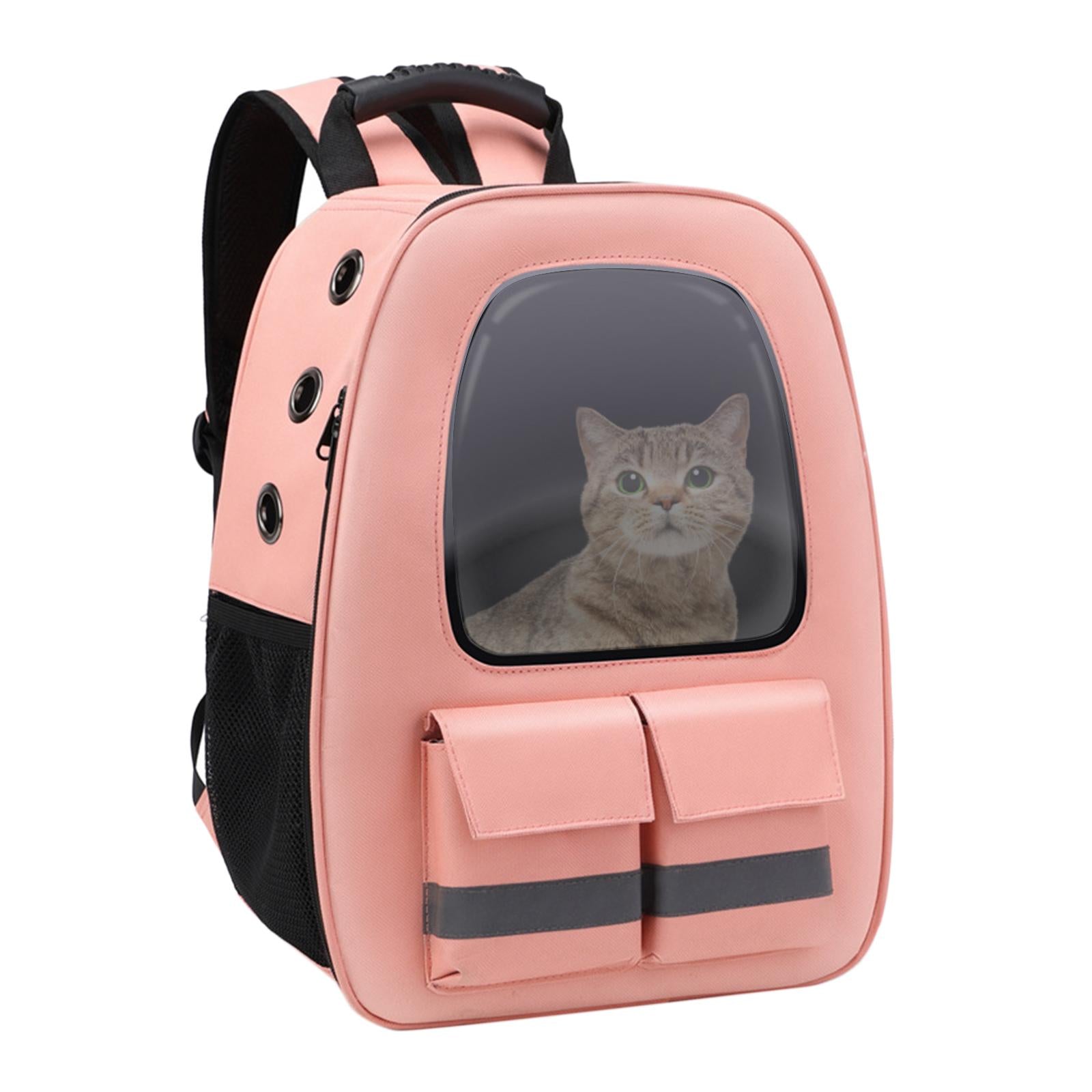 2pcs Cat Carrier Backpack Large Airline Approved Pet Backpack Travel Outdoor