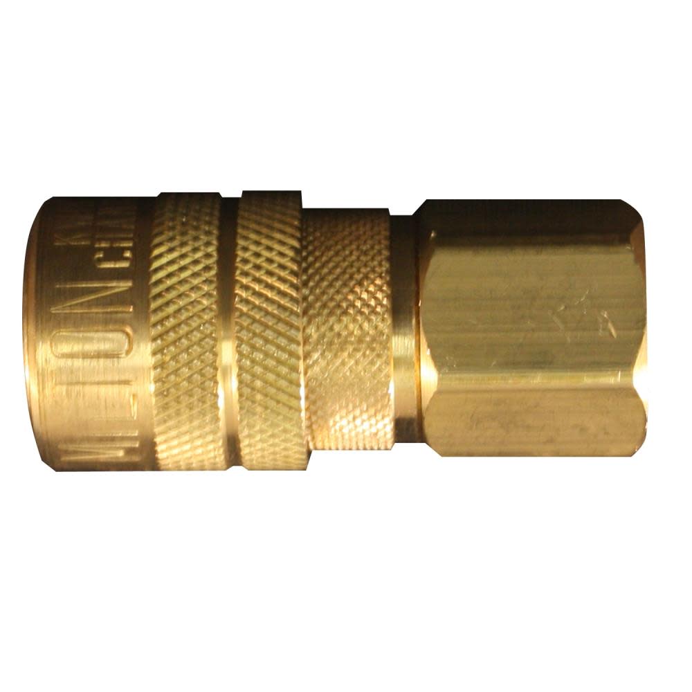 Milton® (S-718) 3/8 FNPT M-Style® Coupler ;