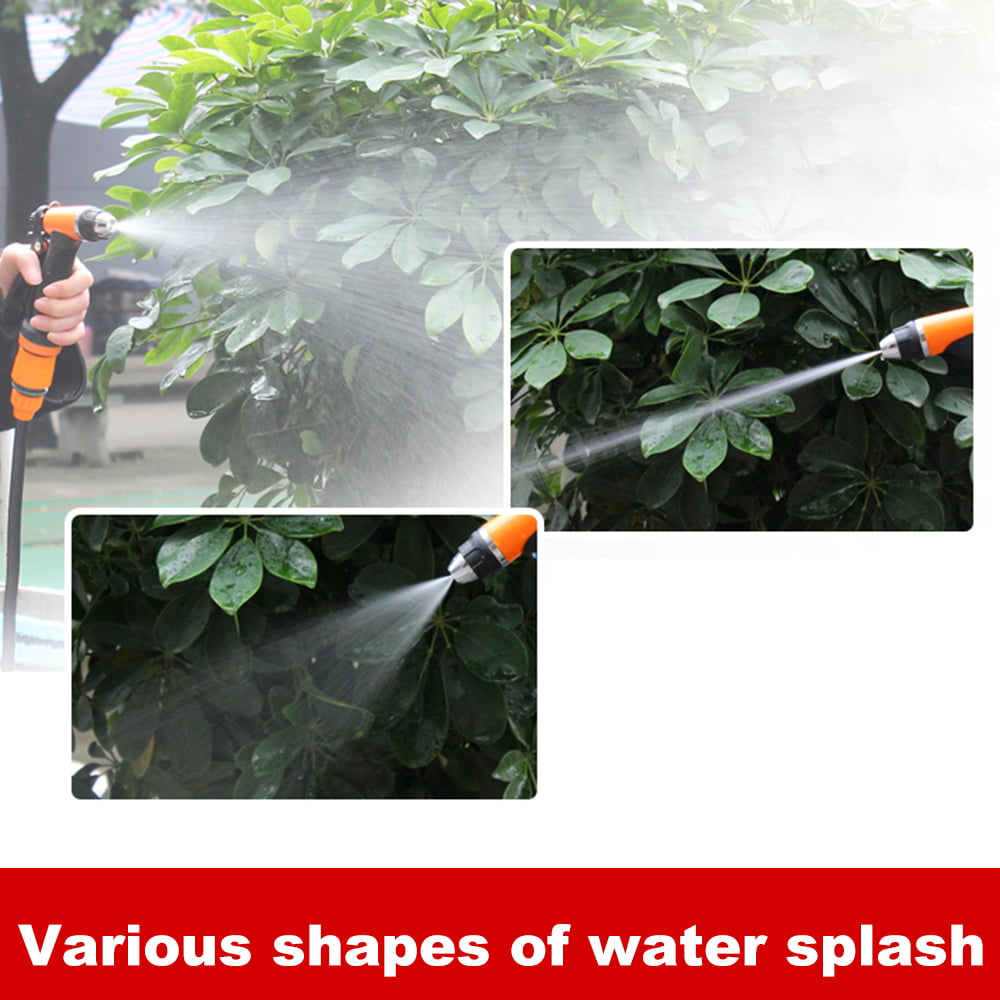 High Pressure Spray Copper Nozzle Garden with 20ft Hose for Lawn Car Wash