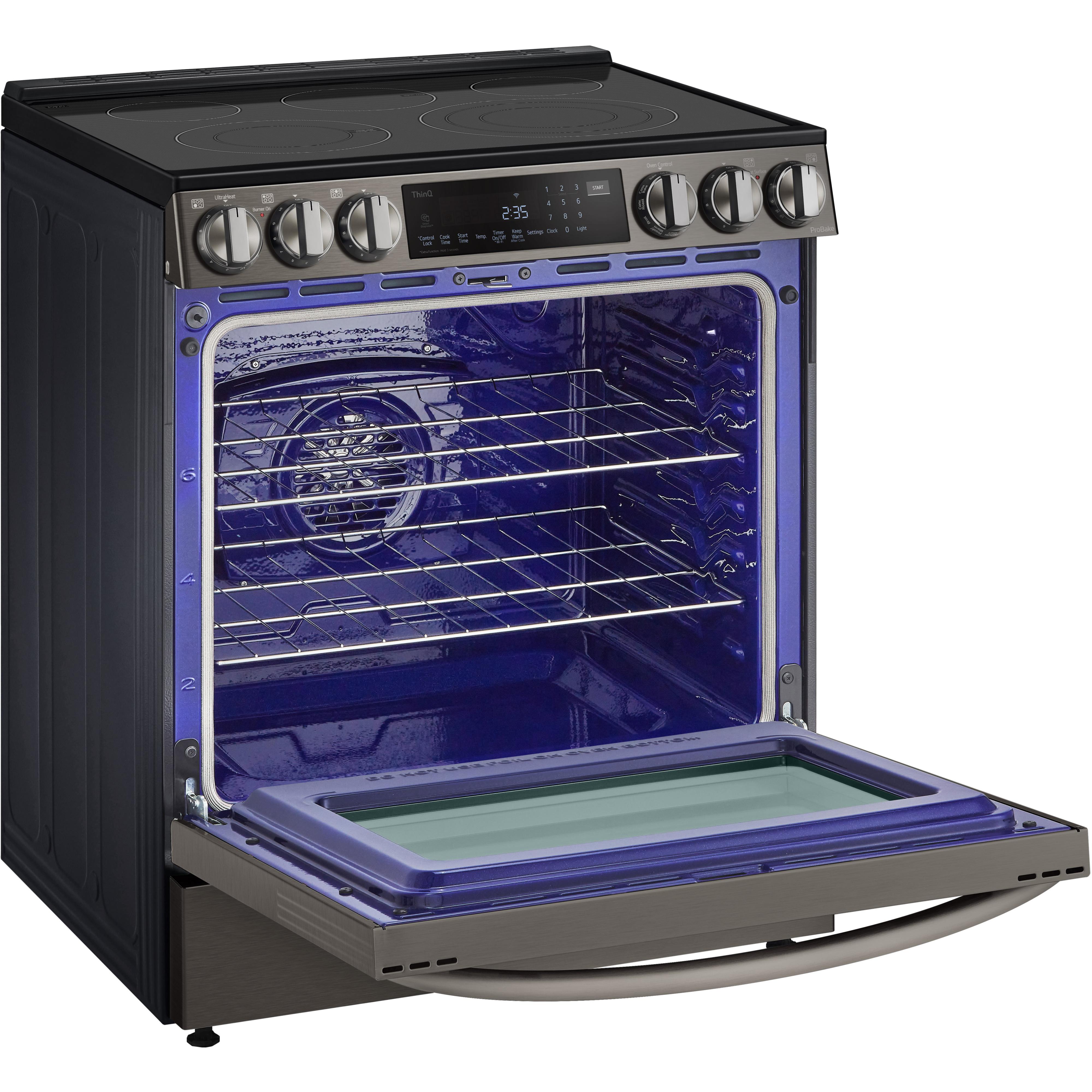 LG 30-inch Slide-In Electric Range with Air Fry LSEL6335D