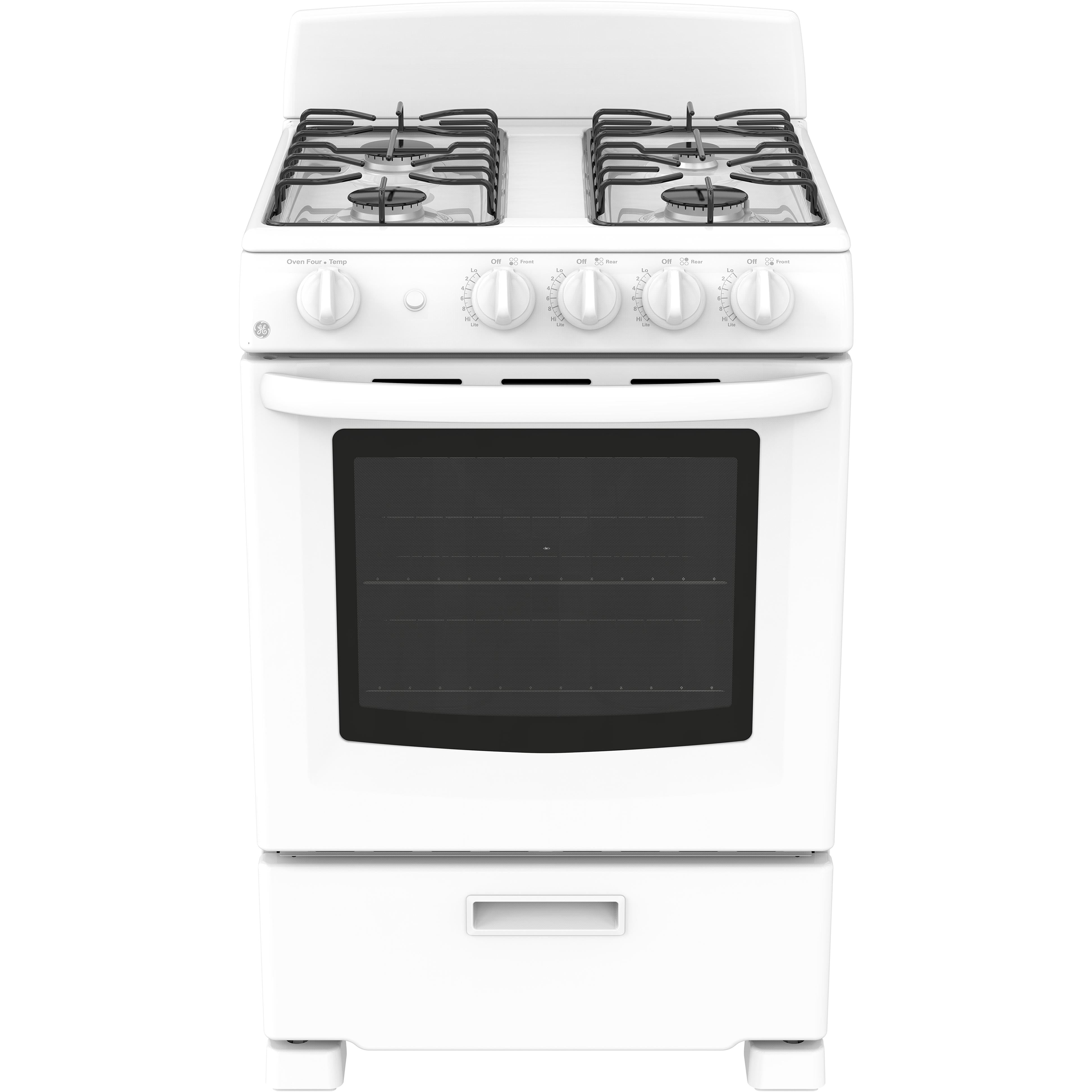 GE 24-inch Freestanding Gas Range JCGAS300DMWW