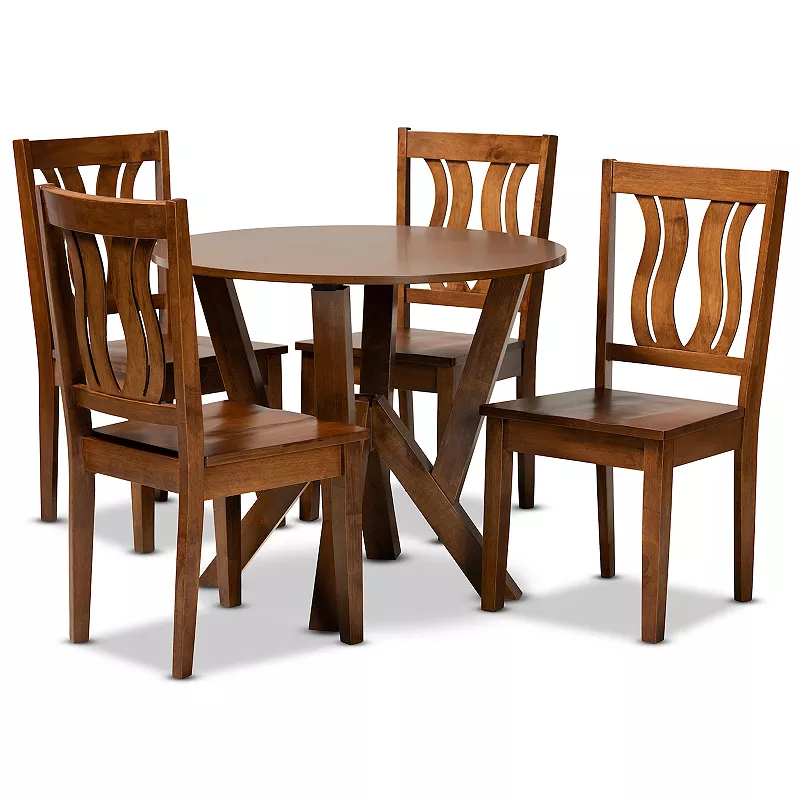 Baxton Studio Noelia Dining 5-piece Set