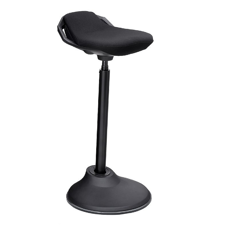 Adjustable Standing Desk Chair， Swivel Ergonomic Standing Stool， Sitting Balance Chair Office， Swivel Stool Anti-Slip Bottom Pad， Comfortable and Breathable Sea