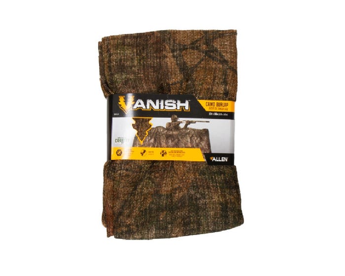 Vanish™ Camo Burlap By Allen®， 12-Feet x 56-inch， Mossy Oak® Break-Up Country™ 25315