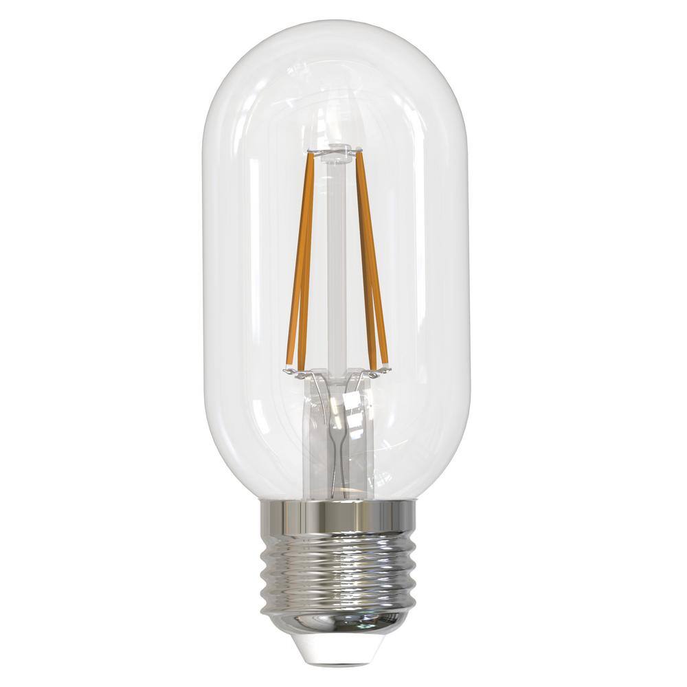 Bulbrite 40-Watt Equivalent Dimmable T14 Vintage Edison LED Light Bulb with Medium (E26) Base 3000K (4-Pack) 862703