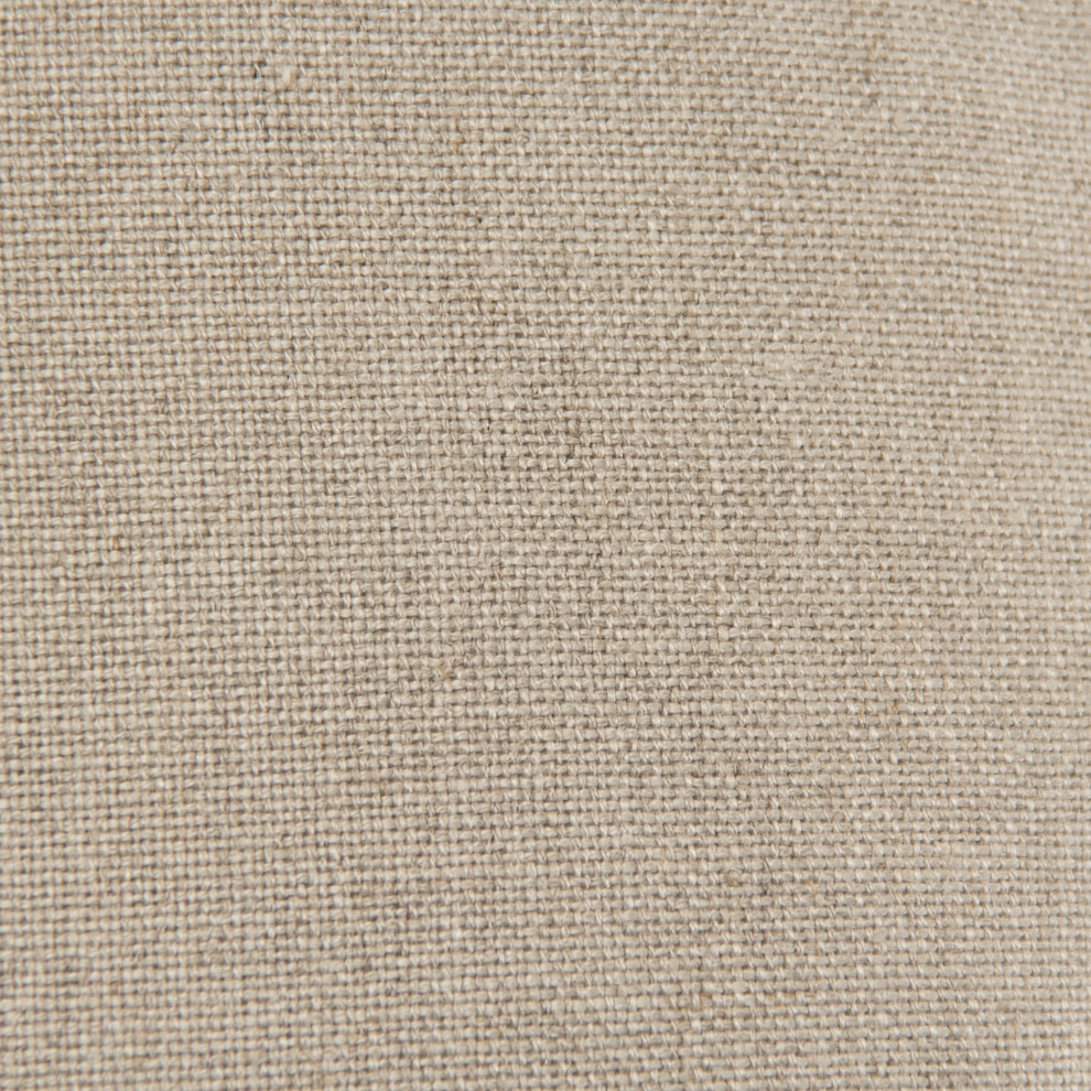 Leon Chair  Natural Linen  Burlap   French Country   Armchairs And Accent Chairs   by Zentique  Inc.  Houzz