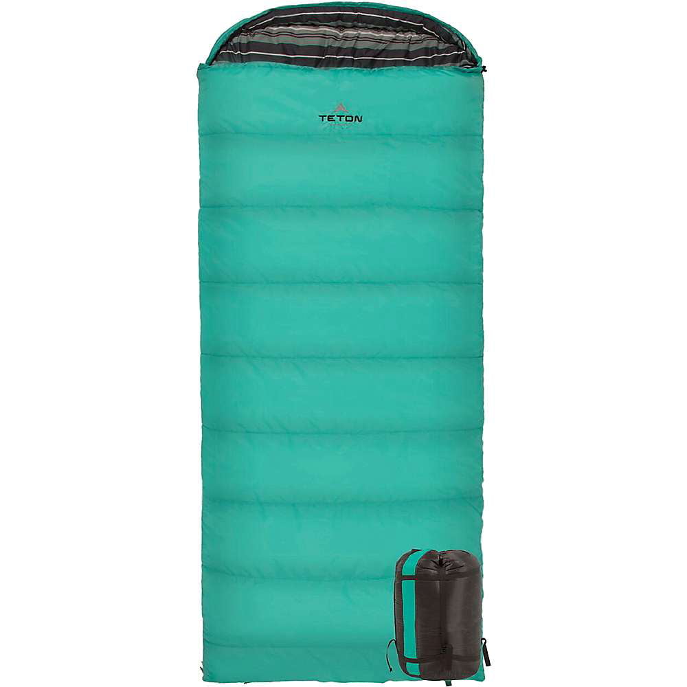 Celsius® Regular -18C/0F Sleeping Bag (Teal) left zip