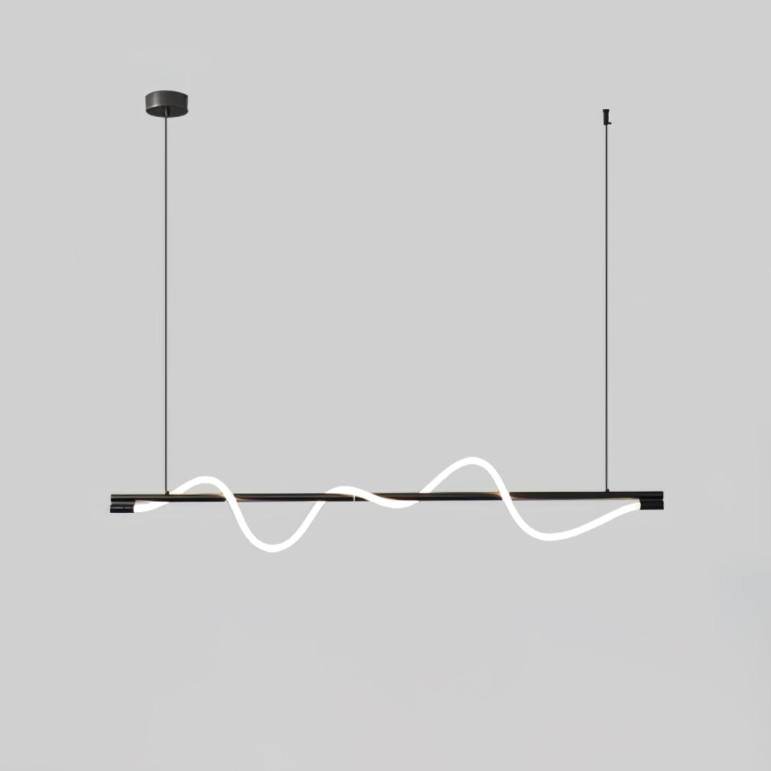 Linear Curve Island Pendant Lamp