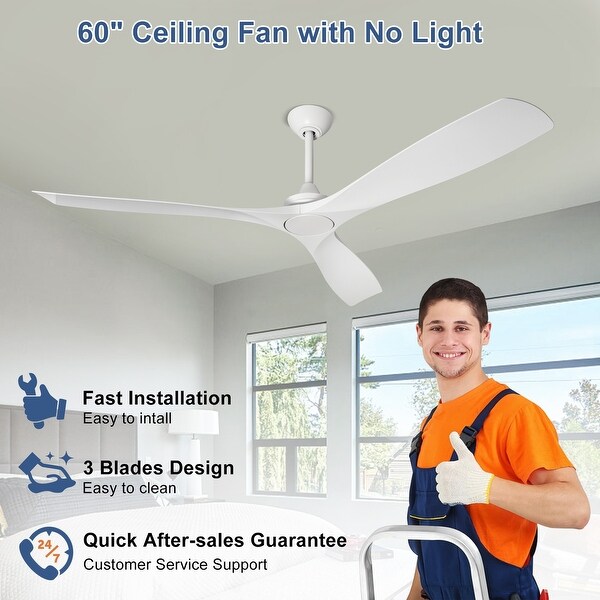 Remote Ceiling Fan 5 Speeds Flush Mounted Shopping - The Best Deals on Ceiling Fans | 41708525