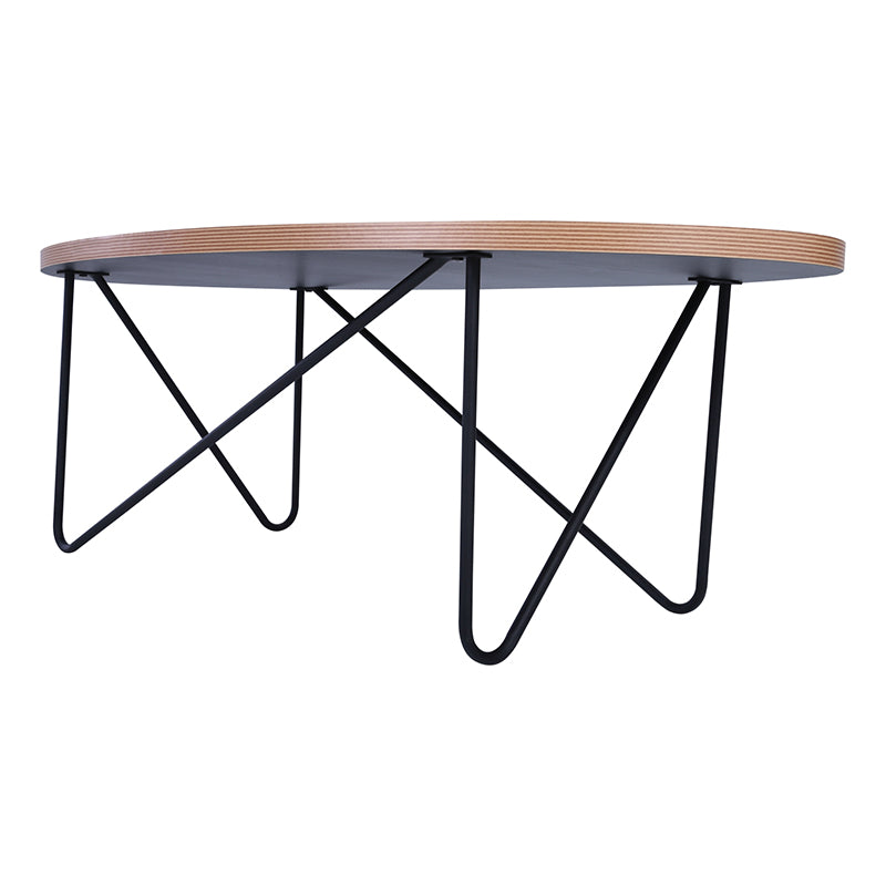 NARESH Coffee Table - Oval - Black