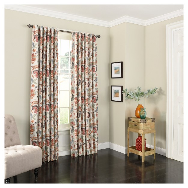 Nina Back Tab Blackout Curtain Panel Eclipse