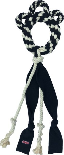 KONG Signature Chucker Rope Dog Toy， Assorted， Medium