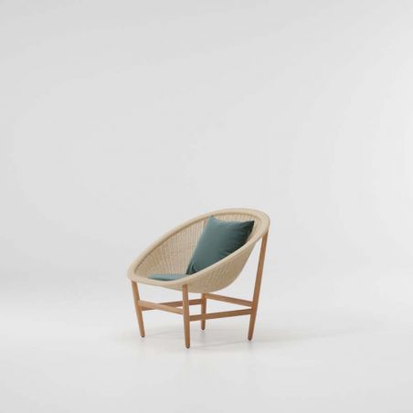 Fauteuil de jardin design KETTAL Basket - Fauteuil bas salon de jardin