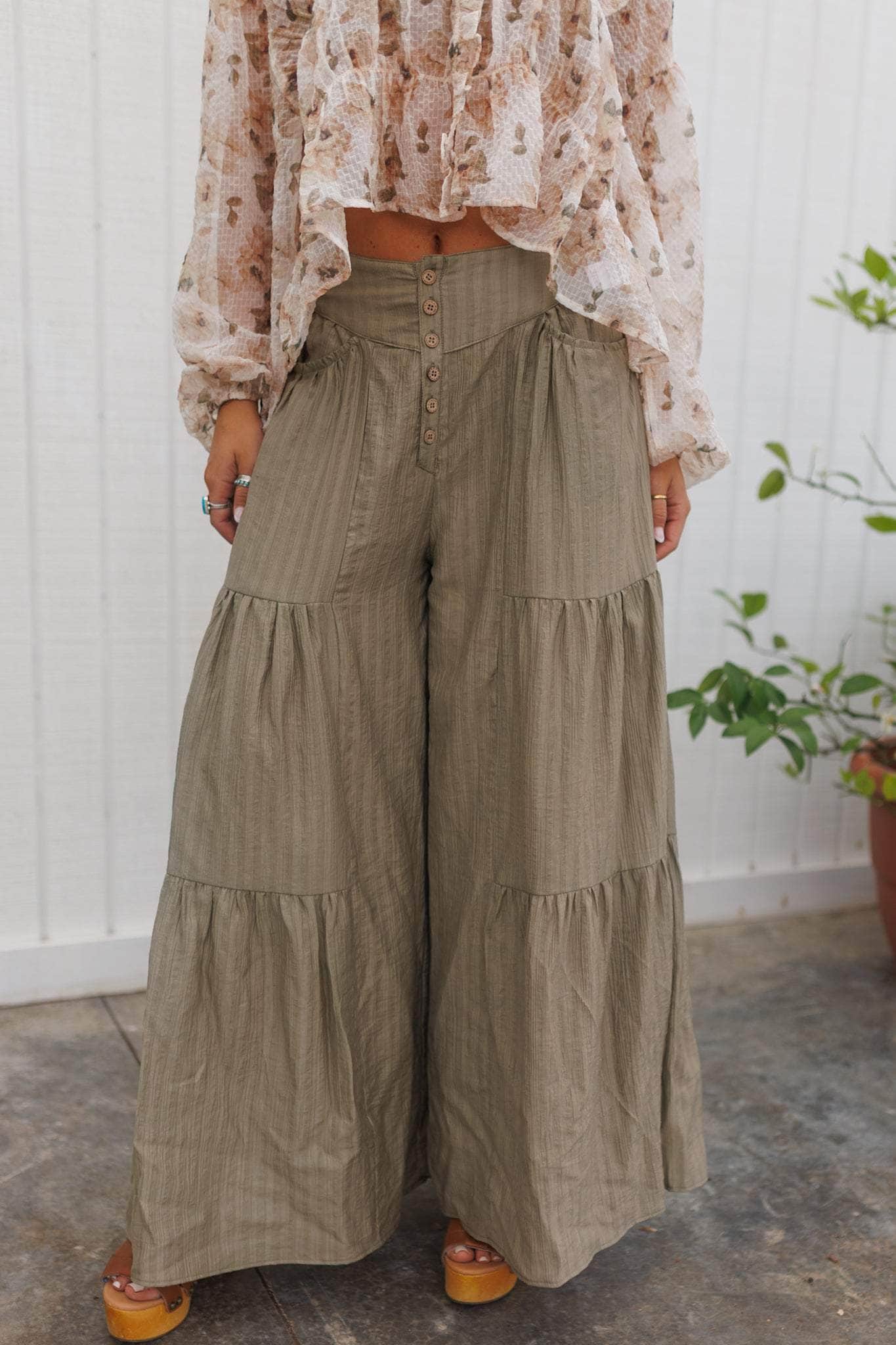 Willow Breeze Wide Leg Pant