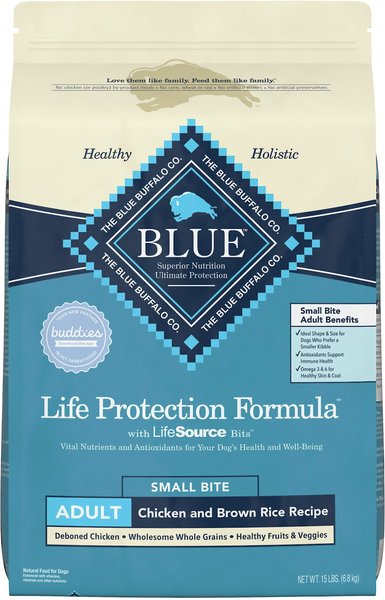 Blue Buffalo Life Protection Formula Small Bite Adult Chicken and Brown Rice Recipe Dry Dog Food