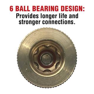 Primefit 3-Way Round Air Manifold with Brass Couplers M1401-5