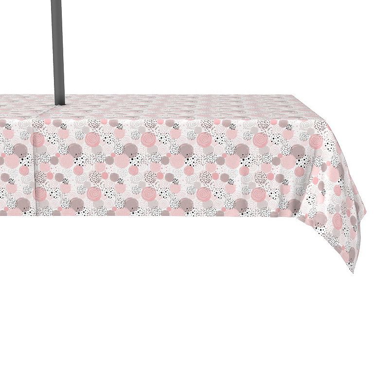 Water Repellent， Outdoor， 100% Polyester， 60x120， Decorated in Pink Dots