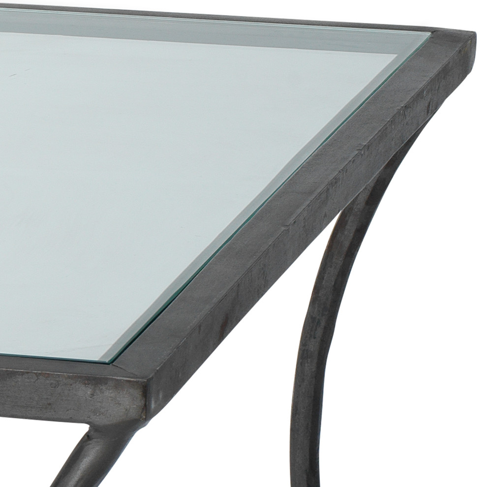 Kai Iron Coffee Table   Transitional   Coffee Tables   by Jamie Young Company  Houzz