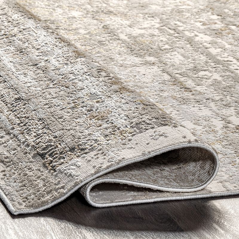 nuLoom Lucille Faded Vintage Medallion Area Rug