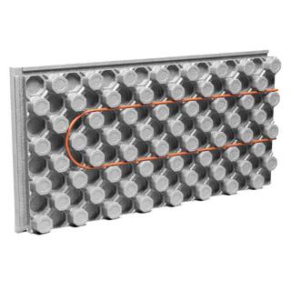 AMPEX 24 in. x 48 in. x 3.375 in. Insulated Radiant Panel R10 Type II Kit (8 PanelsBox) - 64 sq. ft. AMPEX2015FK