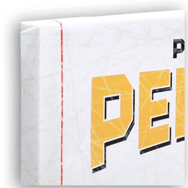 Nhl Pittsburgh Penguins Rink Canvas