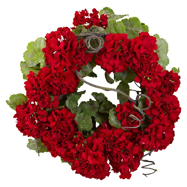 Geranium Wreath