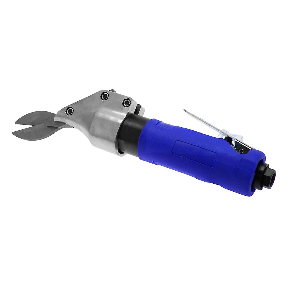 Industrial Straight Type Handheld Air Scissors Pneumatic Cutting Tool(blue)