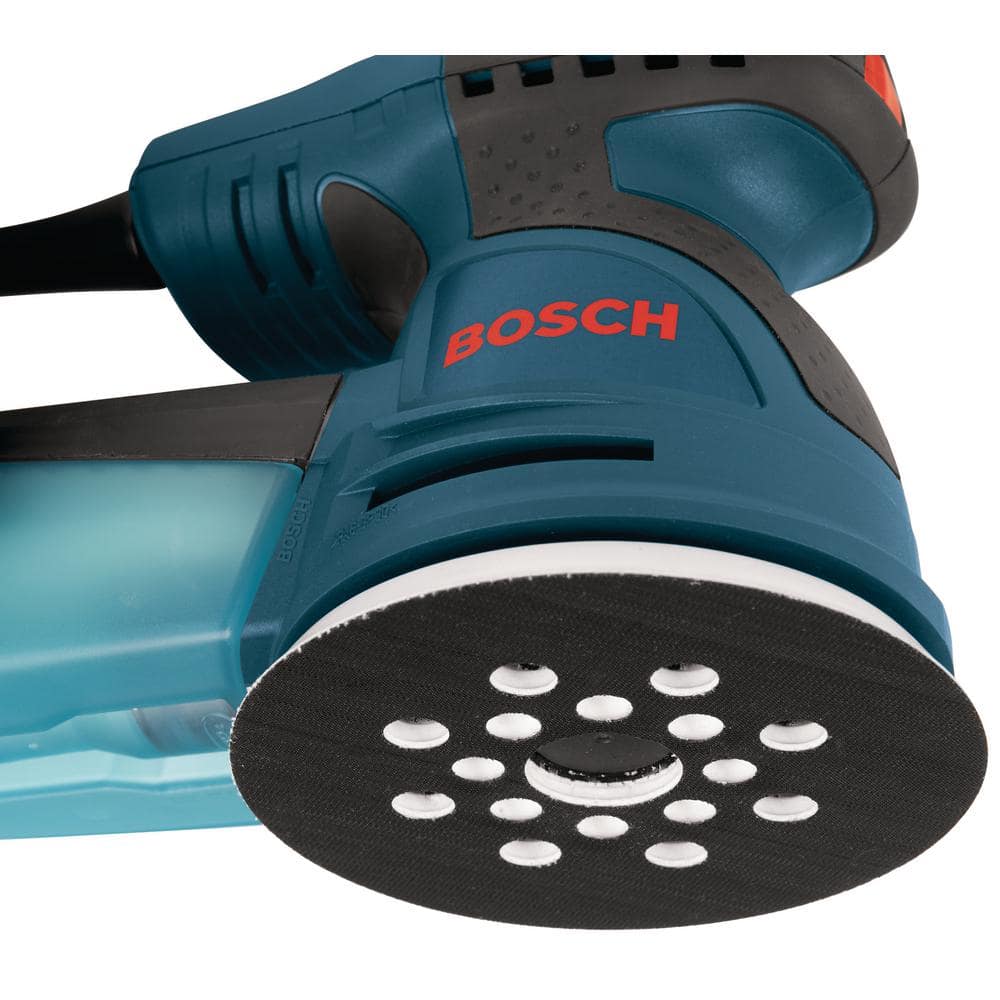 Bosch 2.5 Amp 5 in. Corded Variable Speed Random Orbital Sander/Polisher Kit with Carrying Bag ROS20VSC