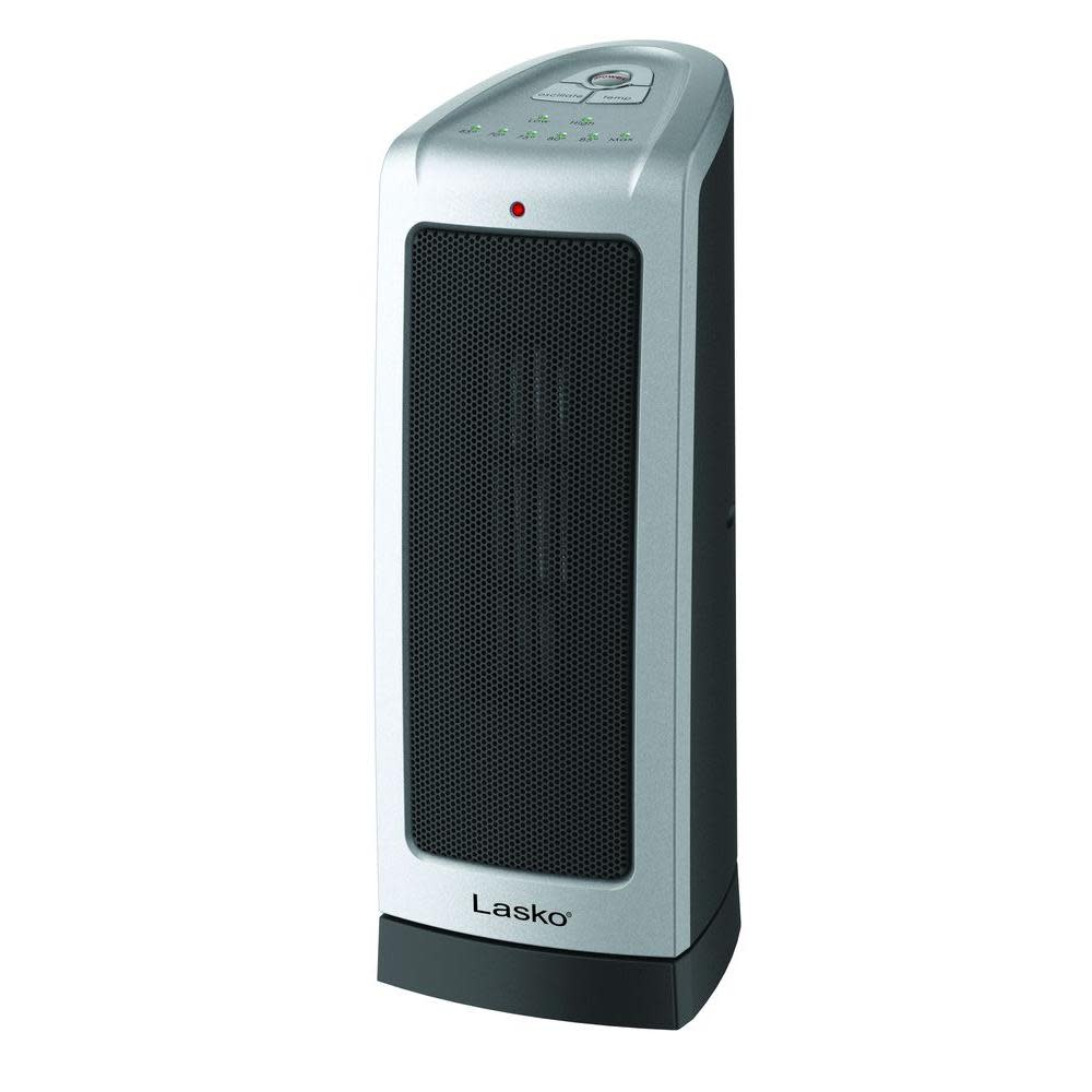 1500W Electric Ceramic Oscillating Tower Heater ;