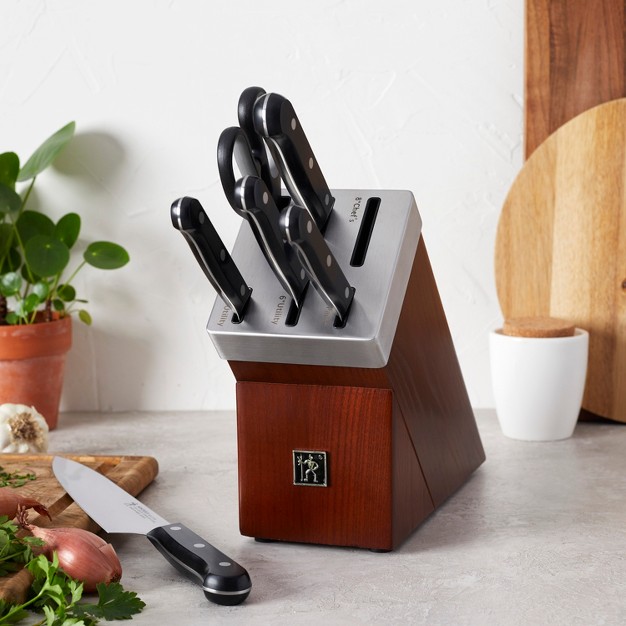 Henckels Solution Self sharpening Knife Block Set