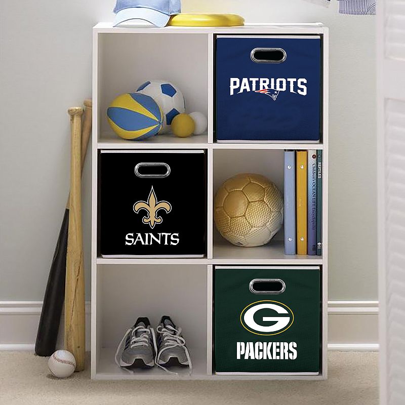 Franklin Sports New Orleans Saints Collapsible Storage Bin