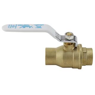 Apollo 34 in. Lead Free Brass SWT x SWT Ball Valve 94ALF20401A