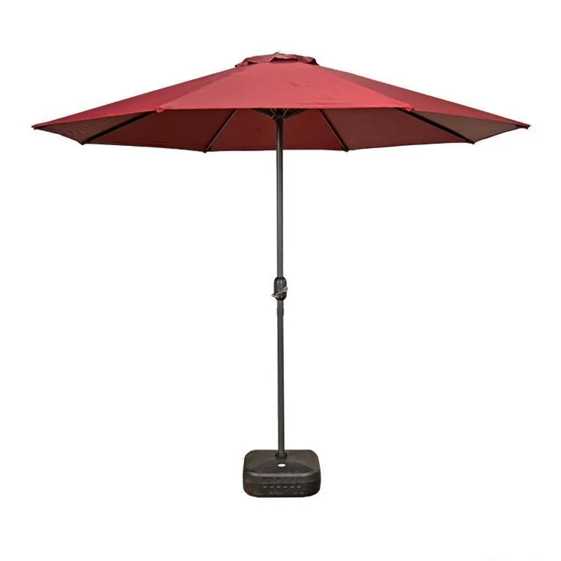 China made waterproof outdoor umbrella with base central umbrella